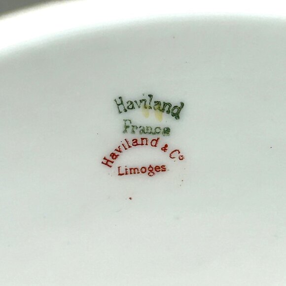 Theodore Haviland Limoges‎ France Floral Oval Serving Platter Set With Gold Trim - Picture 2 of 16